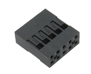 Socket; BLD-10; 10 ways; 2x5; straight; 2,54mm; for cable; RoHS