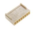 Socket; HU-08; 8 ways; straight; 2,54mm; for cable; RoHS