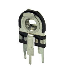 Potentiometer; mounting; vertical; single turn; TVP1232-225; 2,2Mohm; linear; 30%; 0,1W; through-hole (THT); carbon film; TVP1232; Telpod; RoHS