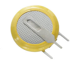 Bateria; litowa; CR2032-1GV; 3V; 249mAh; fi 20,2x3,4mm; 3 piny; do druku pionowy; Kinetic; 2032