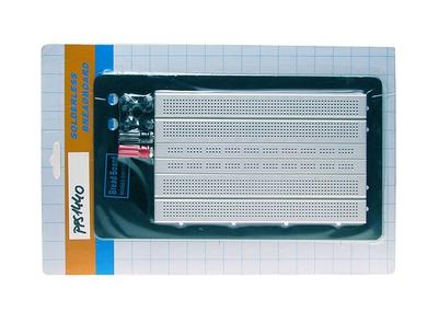 Circuit board; prototype; solderless; PSP1440; 1440; 102x170; 2,54mm; 1pcs.; white