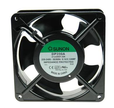 Fan; DP200A2123XST.GN; 120x120x38mm; slide bearing; 230V; AC; 22W; 161,5m3/h; 46,5dB; 140mA; 2850RPM; terminals 2,8x0,3mm; Sunon; RoHS