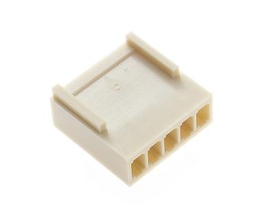 Socket; HU-05; 5 ways; straight; 2,54mm; for cable; RoHS