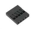 Socket; BLS-05; 5 ways; 1x5; straight; 2,54mm; for cable; RoHS