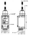 Przełącznik krańcowy; WL5106; sprężyna; 110mm; 1NO+1NC; szybkie; śrubowy; 10A; 250V; IP64; Highly; RoHS