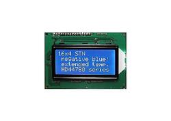 Display; LCD; alphanumeric; WH1604A-TMI-CT; 16x4; white; Background colour: blue; LED backlight; 62mm; 26mm; Winstar; RoHS