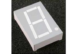 Display; LED; SA10-21SRWA; single; red; anode; 7-segment; 25,4mm; 24mm; 34mm; Background colour: gray; 12÷60mcd; 640nm; Kingbright; 20mA; 1,85V