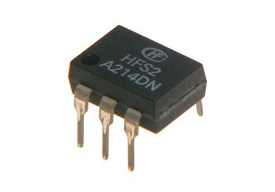 Przekaźnik; SSR (półprzewodnikowy); HFS2-A214DN; 3V; DC; 0,15A; 400V; DC; MOSFET; do druku (PCB); 2 styki zwierne; Hongfa; RoHS