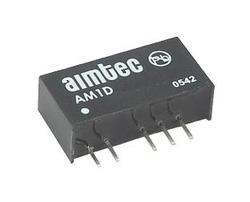 Przetwornica; AM1D-0505SH30Z; konwerter DC/DC; 5V (4,5÷5,5)V; DC; 5V; DC; 200mA; 1W; izolowany; 3kV; SIL7; przewlekany (THT); Aimtec; RoHS