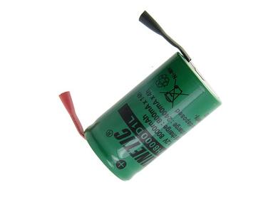 Rechargeable battery; Ni-Mh; MH8000DL R20; 1,2V; 8000mAh; fi 32,2x90mm; 2 pins; for soldering; Kinetic; R20 D