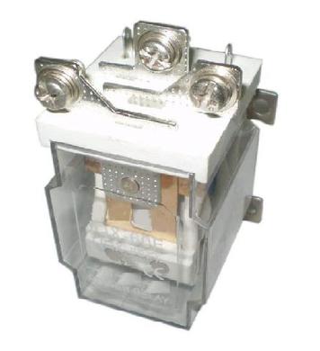 Przekaźnik; elektromagnetyczny przemysłowy; JQX-60F; 230V; AC; 1 styk przełączny; 60A; śrubowy na panel; Howo; RoHS