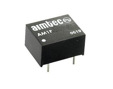 Przetwornica; AM1P-0505SZ; konwerter DC/DC; 5V (4,5÷5,5)V; DC; 5V; DC; 200mA; 1W; izolowany; 1kV; DIL08; przewlekany (THT); Aimtec; RoHS