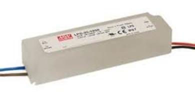 Power Supply; for LEDs; LPC-35-1400; 9÷24V DC; 1,4A; 33,6W; constant current design; IP67; Mean Well