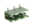 Terminal block; XY2500R-M-03P7,5; 3 ways; R=7,50mm; 8,4mm; 12A; 300V; through hole; angled 90°; open; green; Xinya; RoHS