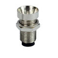 Oprawka; LED; UC5; 5mm; metal; wklęsła; Elzar