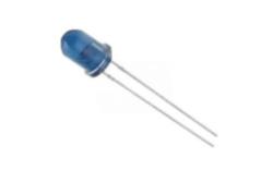 Dioda nadawcza podczerwieni; L53F3BT; 5mm; nadajnik IR; przewlekany (THT); 1,2V; 940nm; 30°; przezroczysta; niebieska; 20mW/sr; Kingbright; RoHS