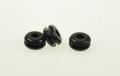 Grommet; GM-0603; rubber; black; 3mm; 6,0mm; RoHS
