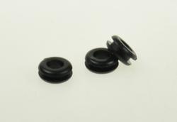 Grommet; GM-0705; rubber; black; 5mm; 7,2mm; RoHS