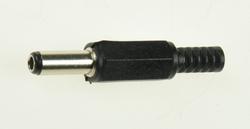 Wtyk; 2,8mm; zasilające DC; 5,5mm; 14,0mm; WDC28-55HQ; proste; na przewód; lutowany; plastik; RoHS