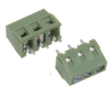 Terminal block; XY127V-03P; AK127; 3 ways; R=5,00mm; 10mm; 12A; 250V; through hole; straight; lift type; square hole; cross screw; screw; horizontal; 1,5mm2; green; Xinya; RoHS