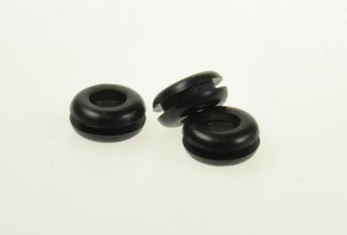 Grommet; GM-1006; rubber; black; 6,4mm; 10,0mm; RoHS