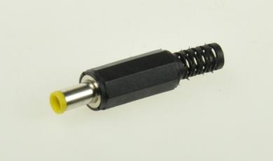 Plug; 0,7mm; with center pin; DC power; 5,0mm; 9,5mm; WDC07-50; straight; for cable; solder; plastic; RoHS