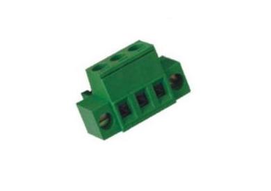 Terminal block; SH03-5,08-K/AKZ950 3-5,08; 3 ways; R=5,08mm; 18,85mm; 12A; 250V; for cable; angled 90°; bolted; slot screw; screw; vertical; 2,5mm2; green; Euroclamp; RoHS