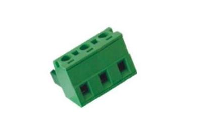 Terminal block; SH03-7,5; 3 ways; R=7,50mm; 19,85mm; 15A; 500V; for cable; angled 90°; square hole; slot screw; screw; vertical; 2,5mm2; green; Euroclamp; RoHS