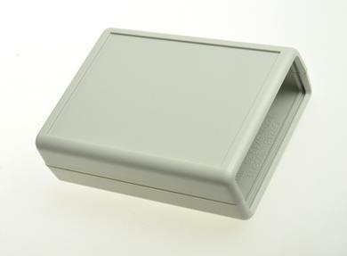 Enclosure; for instruments; handheld; G521G-2$; ABS; 92mm; 66,5mm; 28mm; light gray; RoHS; Gainta; 2 front panels $=22,9mm