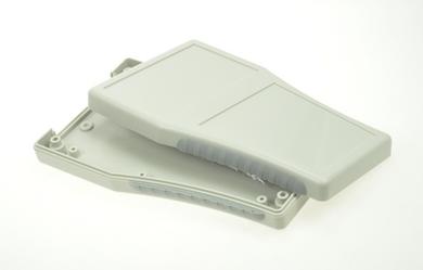 Enclosure; handheld; for instruments; G808G; ABS; 160mm; 94mm; 15mm; light gray; RoHS; Gainta