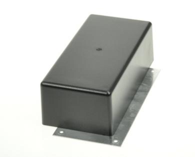 Enclosure; multipurpose; G1033BA; ABS; 129mm; 64mm; 41,9mm; black; aluminum lid; Gainta; RoHS