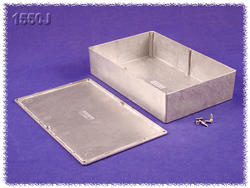 Enclosure; multipurpose; HM1550J; aluminum; 275mm; 175mm; 66,6mm; IP54; natural; Hammond; RoHS