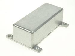 Enclosure; multipurpose; G0123F; aluminum; 90mm; 38mm; 30mm; natural; trapezoidal; mounting brackets; Gainta; RoHS
