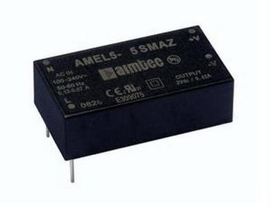 Power Supply; PCB mounted; AMEL5-5SMAZ; 5V DC; 1A; 5W; 90÷264V AC; Aimtec; RoHS