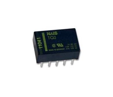 Relay; electromagnetic miniature; TQ2-24V; 24V; DC; DPDT; 0,5A; 125V AC; 1A; 30V DC; PCB trough hole; Panasonic Nais; RoHS