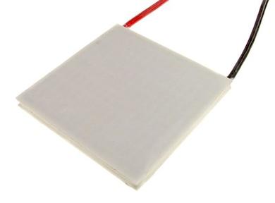 Peltier Module; TEC1-127206; 62x62mm; 15,4V; 20A; 177,8W; 0,59R; 70°C; EVER RED; RoHS