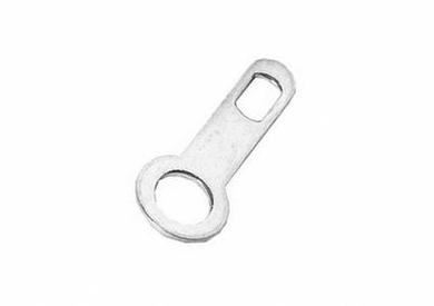 Cord end terminal; M3; ring; uninsulated; KONM3Ag; straight; for cable; silver plated; solder