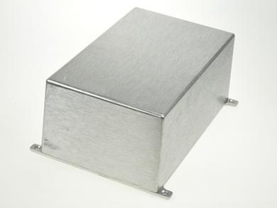 Enclosure; multipurpose; G0347F; aluminum; 187mm; 118mm; 81,7mm; natural; mounting brackets; trapezoidal; Gainta; RoHS