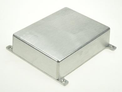 Enclosure; multipurpose; G0473F; aluminum; 119mm; 93,5mm; 34mm; natural; mounting brackets; trapezoidal; Gainta; RoHS