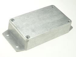 Enclosure; multipurpose; G106MF; aluminum; 115mm; 65mm; 30mm; IP65; natural; mounting flange; Gainta; RoHS