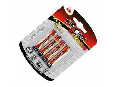 Bateria; alkaliczna; LR03 AAA EXTREME; 1,5V; blister; VIPOW; R3 AAA