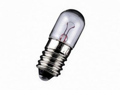 Bulb; L-3020; E10; white; 50mA; 12V; DC; 0,6W; 10x28mm