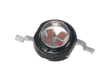 Dioda LED mocy; R081E-5W; czerwony; 90lm; 120°; EMITER; 5V; 700mA; 5W; 625nm; powierzchniowy (SMD); Yetda