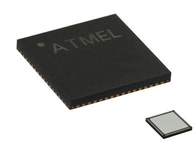 Microcontroller; ATXMEGA128A3U-MH; MLF64; surface mounted (SMD); Atmel; RoHS