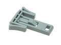 Wall clip; DxMG-WALL CLIP; ABS; dark gray; Gainta; RoHS