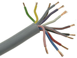 Wire; data transmission; Technotronik; LIYY; 12x0,25mm2; stranded; Cu; gray; PVC; round; 300V; 200m reel; Technokabel; RoHS