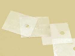 Pad; TO3P; GS3P SL(pr); mica; 17,5mm; 20mm; 0,05mm; with hole; Fisher; RoHS