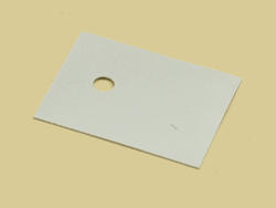 Pad; SOT93; TO3P; SMICA-SOT93; silicone; 20mm; 24mm; 0,3mm; with hole; RoHS