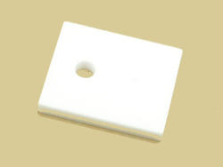 Pad; TO218; AOS218; ceramics; 21mm; 25mm; 3mm; with hole; Fisher; RoHS