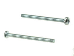 Screw; WWKM340; M3; 40mm; 42mm; cylindrical; philips (+); galvanised steel; BN384; RoHS